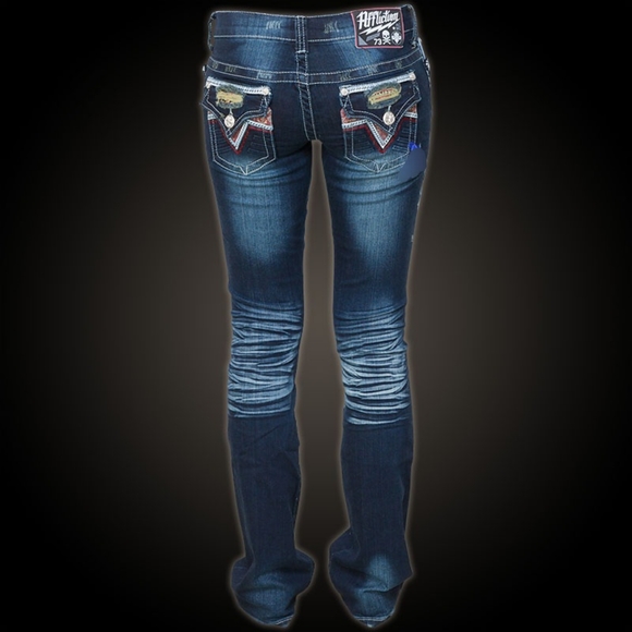 NWT Affliction Woman Jeans Jade Drifter Jean - Picture 3 of 10